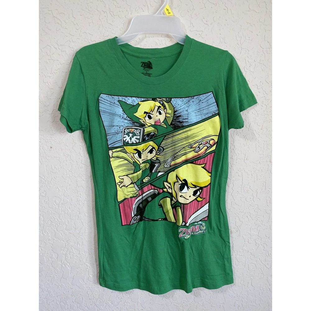 Nintendo The Legend Of zelda Spirit Tracks link T-shirt Adult Large
